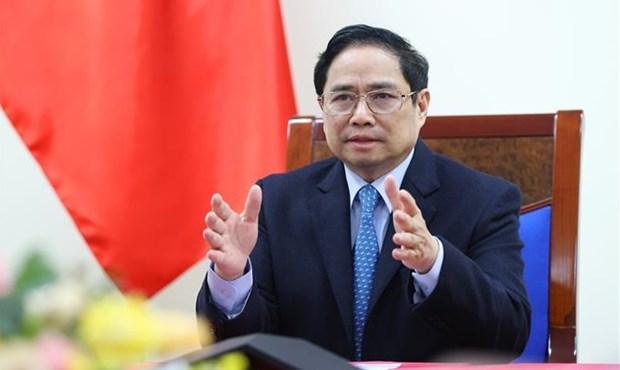 Les Premiers ministres vietnamien et chinois s’entretiennent au telephone hinh anh 1