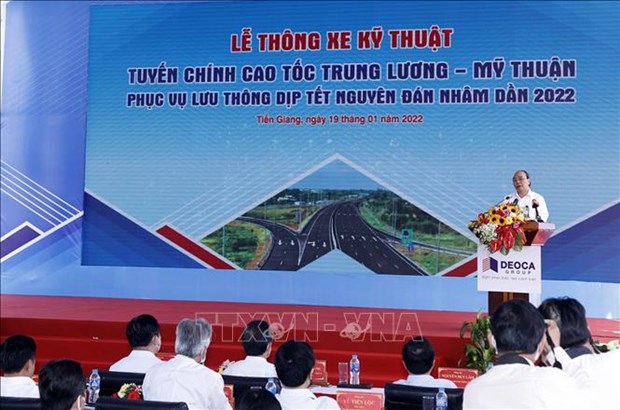 L'autoroute Trung Luong-My Thuan est ouverte a la circulation hinh anh 2