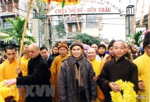 Le Vietnam attriste par la disparition du bonze superieur Thich Nhat Hanh hinh anh 2