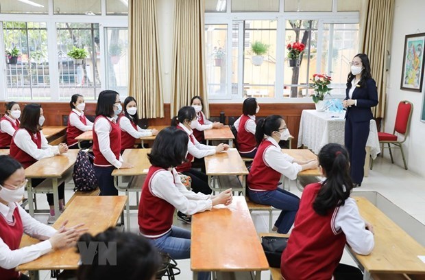 Plusieurs universites a Hanoi planifient la reprise des cours en presentiel apres le Tet hinh anh 1