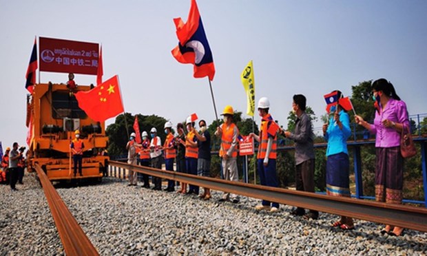 Chemin de fer Laos-Chine : moteur de la cooperation economique et commerciale bilaterale hinh anh 1
