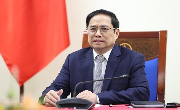 Le PM vietnamien discute business avec le directeur general d’Adidas hinh anh 1