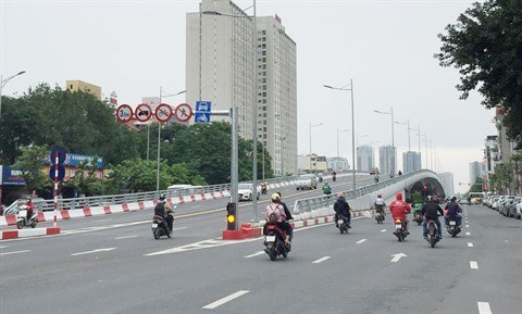 Hanoi reduit les embouteillages par des mesures concretes hinh anh 1