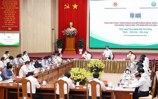 Le PM exhorte le delta du Mekong a avoir une vision strategique du developpement agricole hinh anh 2