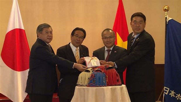 Le Japon veut aider le Vietnam a developper le baseball hinh anh 1