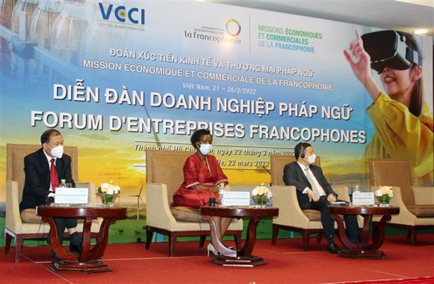 Ouverture du Forum d’entreprises francophones a Ho Chi Minh-Ville hinh anh 1