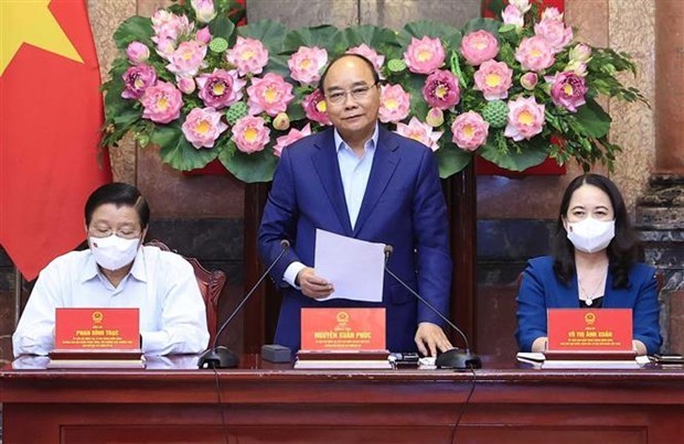Le president Nguyen Xuan Phuc exige la qualite du projet de construction d’un Etat de droit hinh anh 1