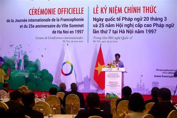 Hanoi celebre la Journee internationale de la Francophonie hinh anh 1