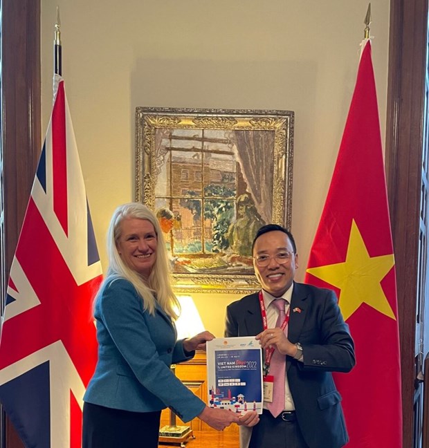 Le Vietnam et le Royaume-Uni parlent renouvelables et developpement durable hinh anh 3