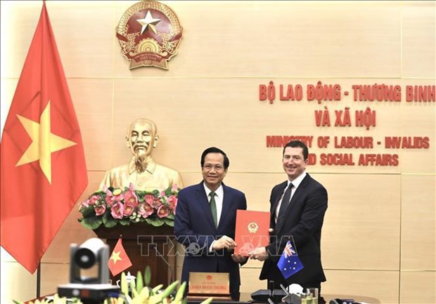 Le Vietnam et l'Australie signent un protocole d’accord de cooperation dans le secteur agricole hinh anh 1