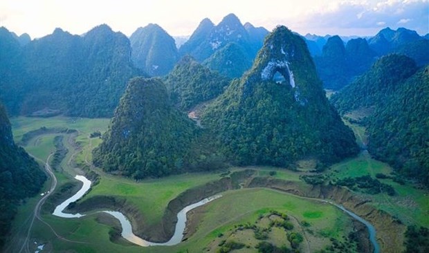 Deux sites nationaux reconnus dans le geoparc mondial de Cao Bang hinh anh 2