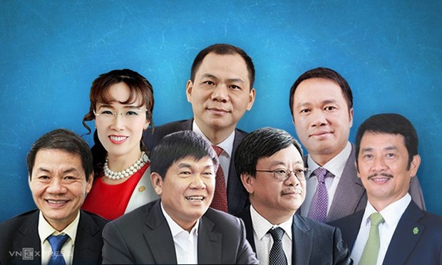 Sept milliardaires vietnamiens presents sur la liste de Forbes hinh anh 1