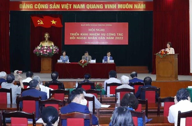 Le Vietnam deploie les taches de diplomatie populaire pour 2022 hinh anh 1