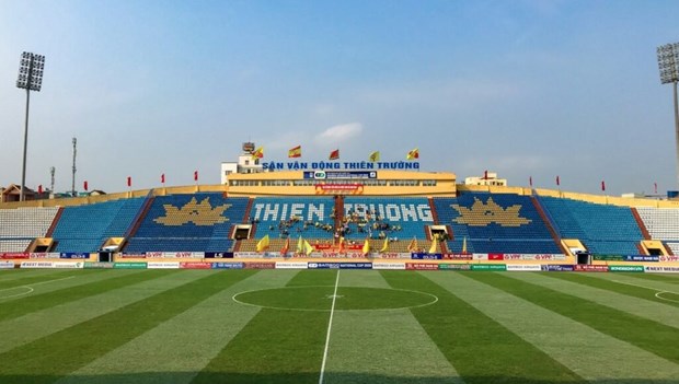 Le stade Thien Truong de Nam Dinh pret pour les SEA Games 31 hinh anh 1