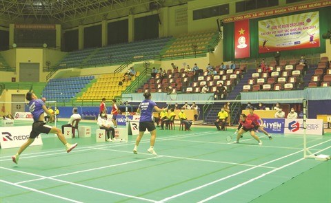Le badminton vietnamien vise une medaille aux SEA Games 31 hinh anh 1