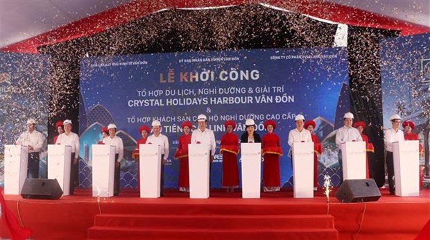 Quang Ninh: Mise en chantier de grands projets dans la zone economique de Van Don hinh anh 1