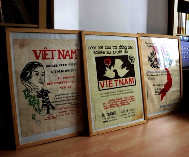 Les mouvements patriotiques restent immortels chez les anciens etudiants vietnamiens en Belgique hinh anh 2