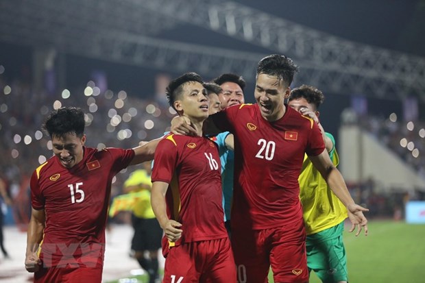 SEA Games 31-foot masculin : le Vietnam se hisse a la tete du groupe A hinh anh 1