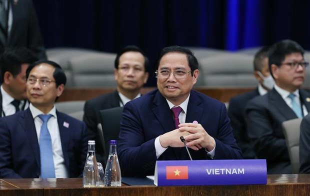 Le PM Pham Minh Chinh participe au Sommet special ASEAN-Etats-Unis hinh anh 1
