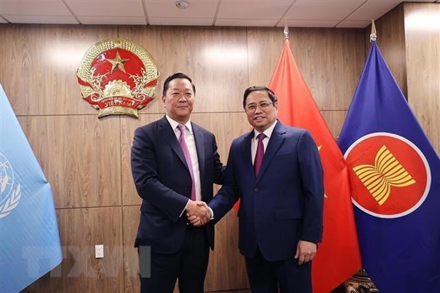 Le Premier ministre Pham Minh Chinh multiplie ses rencontres a New York hinh anh 1