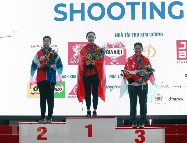 SEA Games 31-Tir : le Vietnam s’offre cinq medailles d’or hinh anh 1