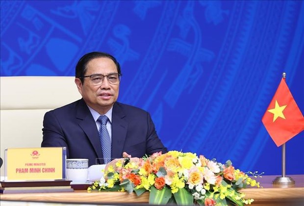Le PM a la ceremonie de lancement des debats sur le cadre economique indopacifique hinh anh 1