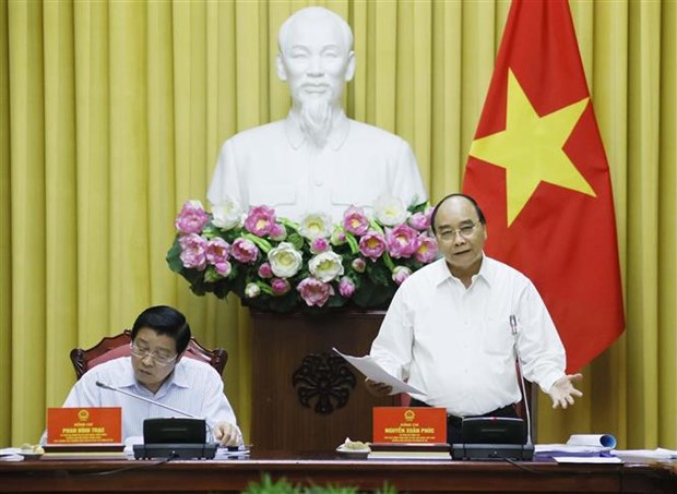 Le president donne ses cles pour l’edification de l’Etat de droit socialiste hinh anh 1