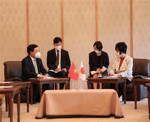 Le vice-PM Pham Binh Minh appelle le Japon a investir plus au Vietnam hinh anh 1