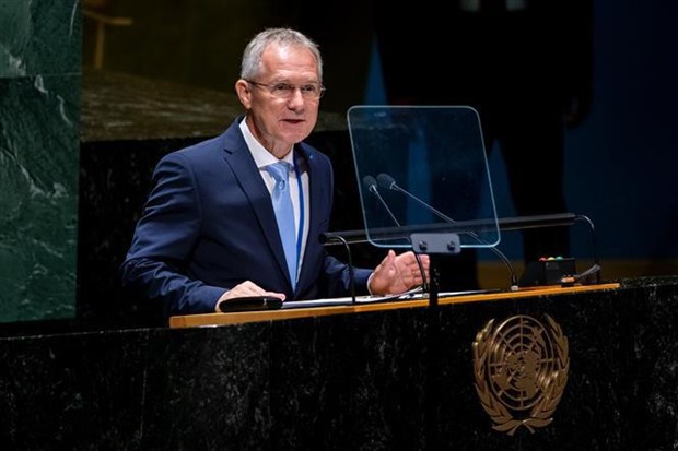 Le Hongrois Csaba Korosi elu president de l'Assemblee generale des Nations unies hinh anh 1