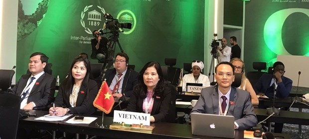 Le Vietnam assiste a la Conference mondiale des jeunes parlementaires de l’UIP hinh anh 1
