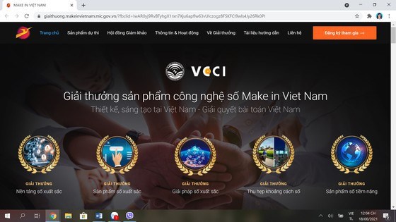 Lancement des Prix « Produits technologiques numeriques Make in Vietnam 2022 » hinh anh 1