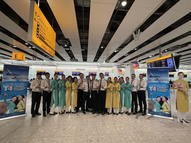 Vietnam Airlines retourne au terminal T4 de l’aeroport de Londres Heathrow hinh anh 1