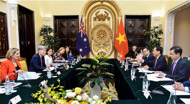 Vietnam-Australie: Entretien entre les ministres des Affaires etrangeres hinh anh 1