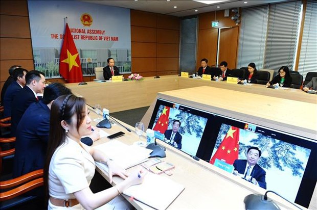Le Vietnam et la Chine conviennent de mesures pour promouvoir davantage les relations parlementaires hinh anh 1