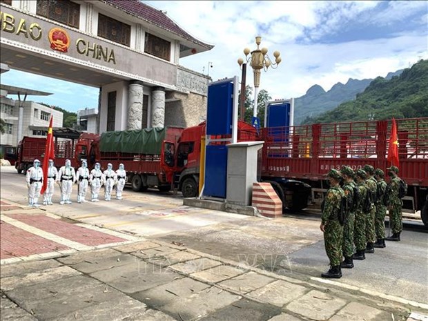 Patrouille conjointe dans la zone frontaliere Vietnam-Chine hinh anh 1