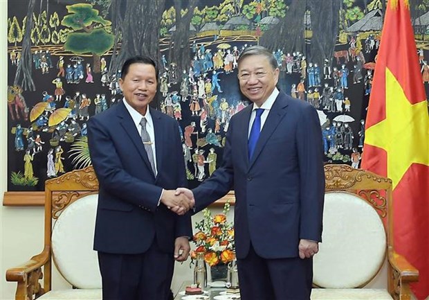 Vietnam et Laos renforcent la cooperation dans la securite publique hinh anh 1
