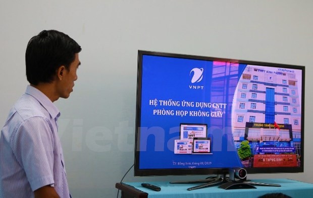 VNPT e-Cabinet contribue a la mise en place d’une gouvernance electronique au Vietnam hinh anh 1