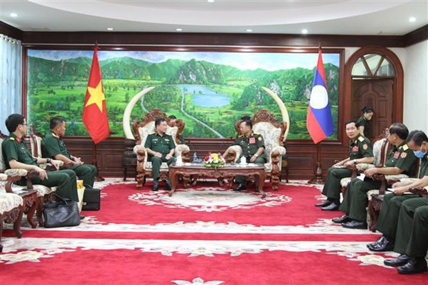 Le Vietnam et le Laos boostent leur cooperation dans le domaine de la defense hinh anh 1