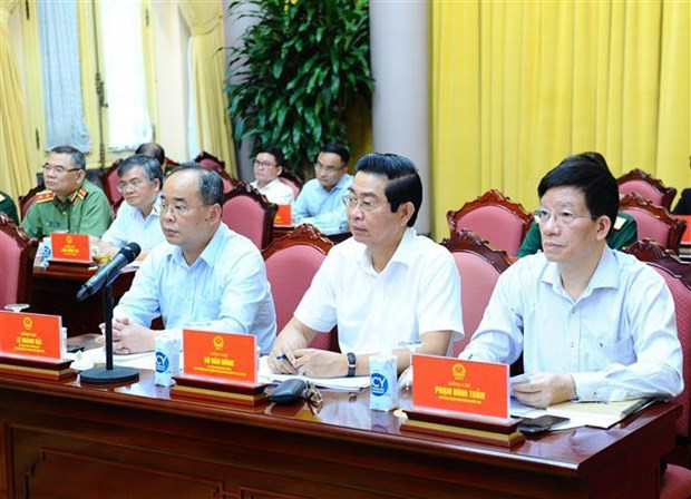 Le president Nguyen Xuan Phuc appelle a relever les defis de securite hinh anh 2