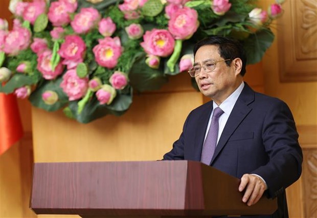 Le Premier ministre Pham Minh Chinh dialogue avec les entreprises sud-coreennes hinh anh 3