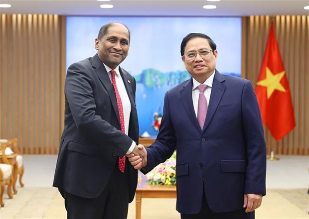 Le PM Pham Minh Chinh plaide pour des liens accrus avec Singapour hinh anh 1