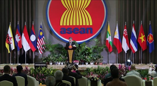 Le 55e anniversaire de la fondation de l'ASEAN celebre a Jakarta hinh anh 1