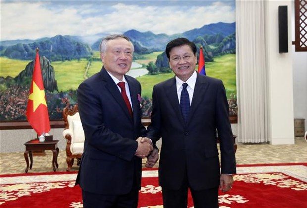 Le president de la Cour populaire supreme du Vietnam effectue une visite de travail au Laos hinh anh 1
