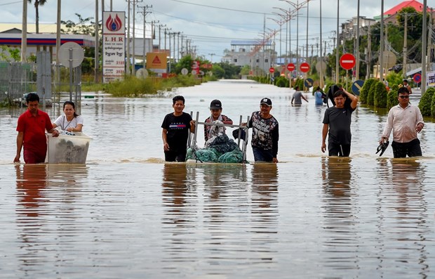 Le Cambodge met en garde contre les inondations la semaine prochaine hinh anh 1