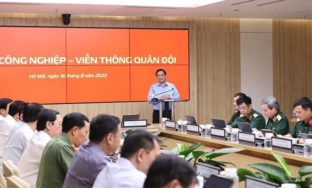 Le Premier ministre Pham Minh Chinh assigne des taches a Viettel hinh anh 2