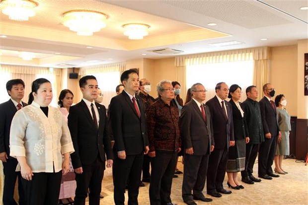 Le Vietnam preside une ceremonie de celebration des 55 ans de l’ASEAN au Japon hinh anh 2