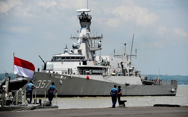 L'EU et l'Indonesie organisent leur premier exercice naval conjoint hinh anh 1