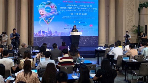 Ho Chi Minh-Ville : Environ 260 stands attendus au Salon touristique international 2022 hinh anh 1