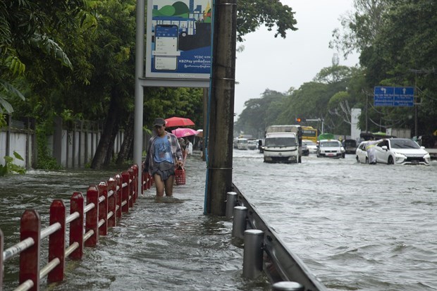 Le Myanmar connait les precipitations les plus elevees en une seule journee depuis plus de 50 ans hinh anh 1