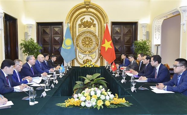 Le Vietnam et le Kazakhstan veulent booster leur cooperation multiforme hinh anh 1